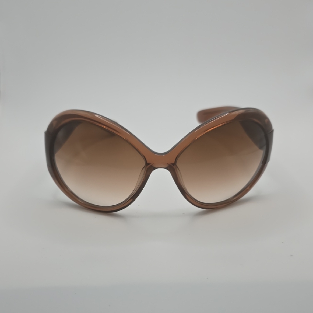 Marc Jacobs Brown Gradient Oversized Butterfly Sunglasses